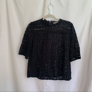 Lace top from LOFT